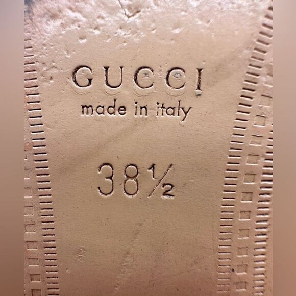 Gucci Jordaan Quilted Loafers Raffia Elaphe Straw Matelasse Horsebit EU38.5US8.5 - Picture 12 of 12